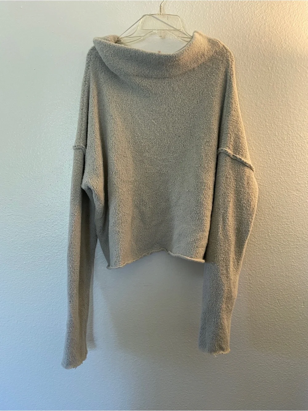 Free People plush cropped